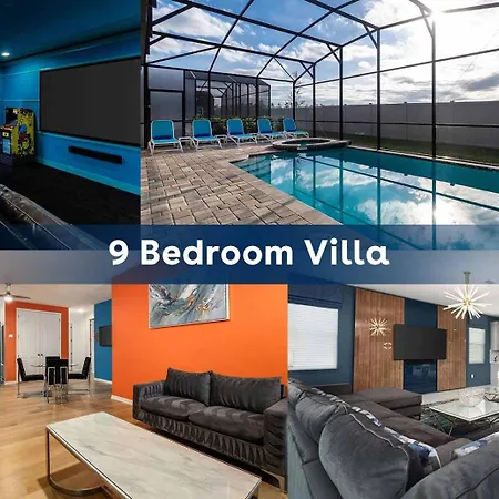 Villa Near Disney With Superhero Br, Theater & Arcade